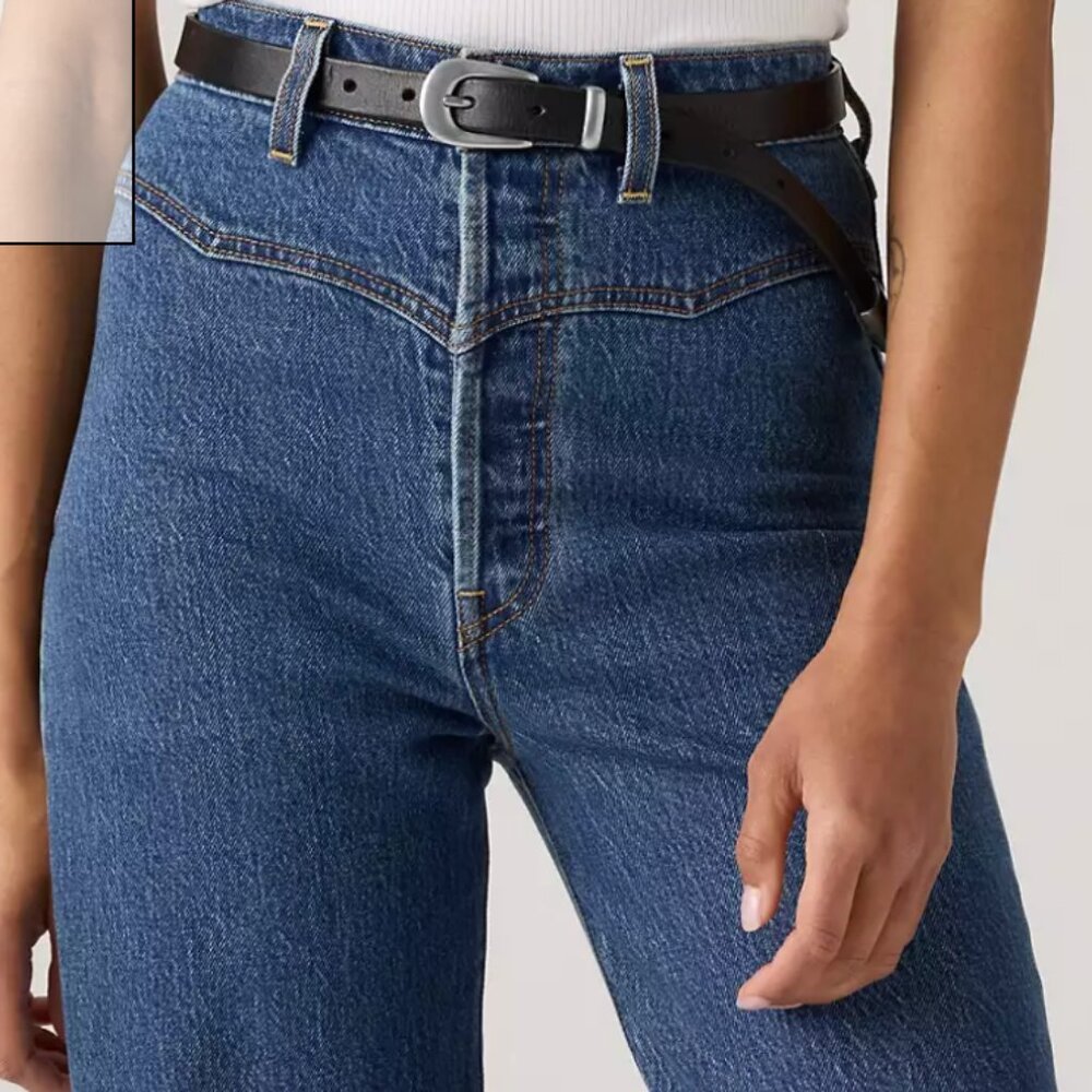 Levis Ribcage Western Yoke women's jeans in brand new condition